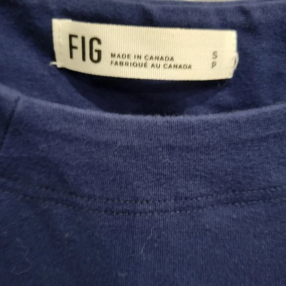 Fig Women's Pia Dress | Blue | Size Small - Picture 4 of 5